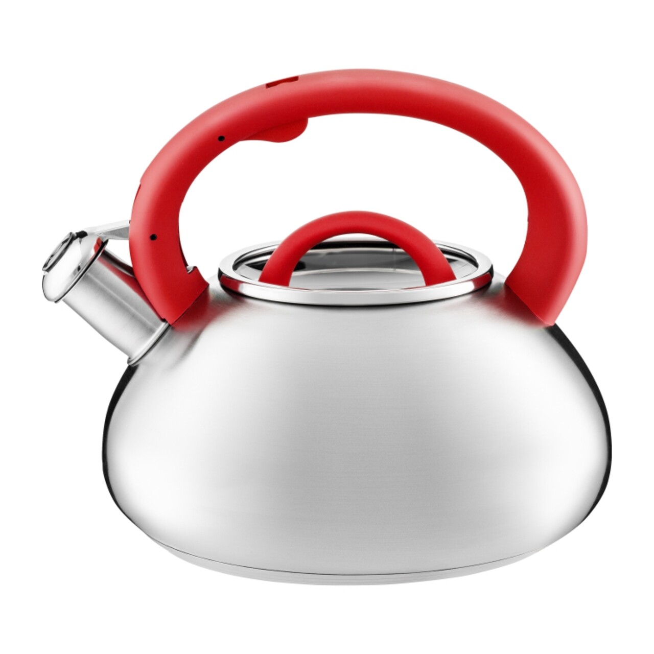 Ceainic Melody, Ambition, 2.5 L, inox, maner rosu - imagine 3